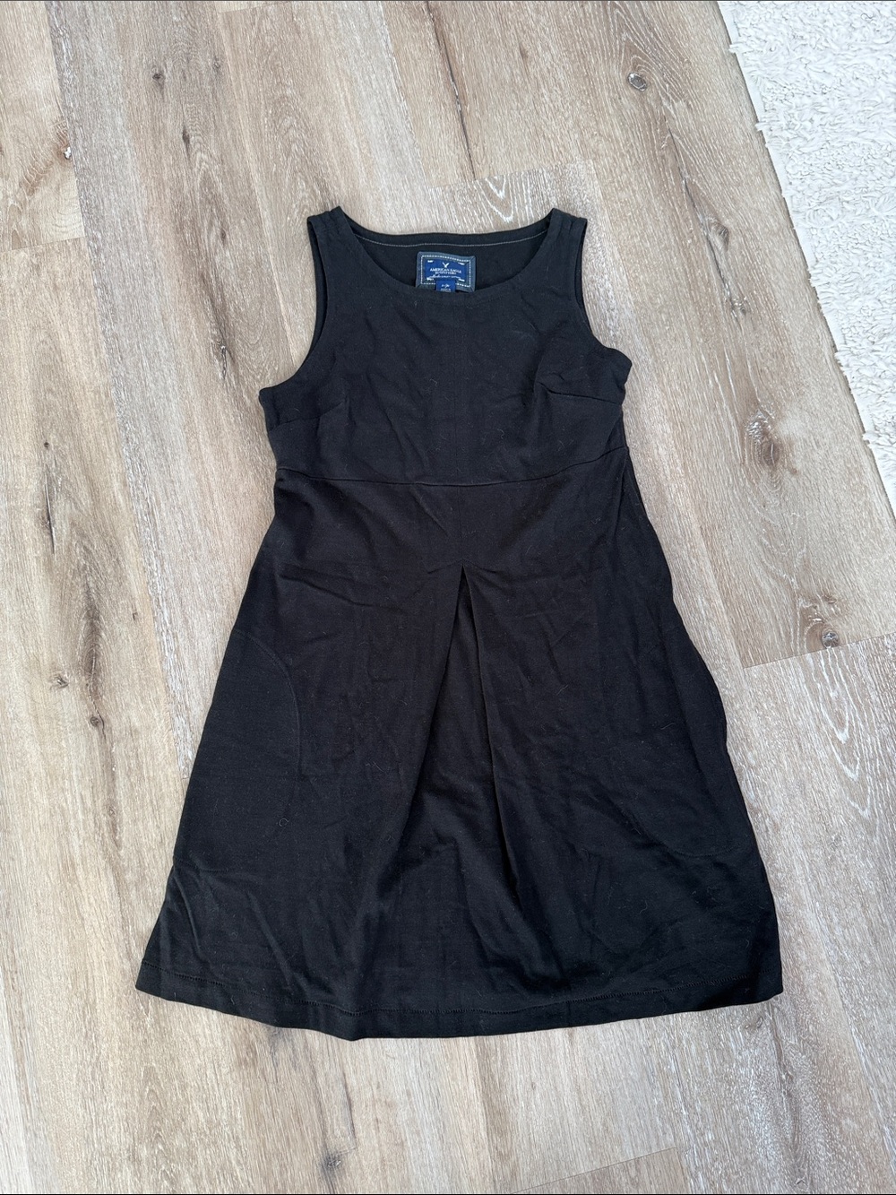 American Eagle Outfitters Black Sleeveless A-Line Dress
